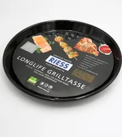 Riess Emaille Grillpfanne rund 32 cm