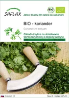 SAFLAX - BIO - koriander - Coriandrum sativum - 150 Semená