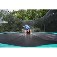 BERG Trampolin InGround rund 330 cm grün mit Sicherheitsnetz Comfort Favorit