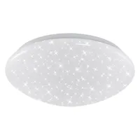 LED Deckenleuchte Deckenlampe Sternenhimmel 12 W weiß Metall-Kunststoff Briloner