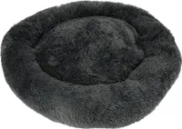 Plüsch-Kissen für Hunde 100 cm dunkelgrau