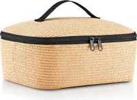 reisenthel coolerbag M pocket raffia black