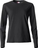 Clique - "Basic" T-Shirt für Damen Langärmlig UB426 (L) (Schwarz)