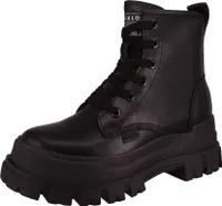 Buffalo Damen Elegante Stiefelette Aspha RLD Warm Vegan 1622325 Schwarz