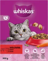 Whiskas Sucha Karma Dla Kota Wołowina 300 G