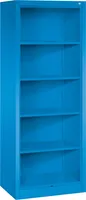 Büroregal mit 4 Einlegeböden Bücherregal Standregal Aktenregal 195x70x50 cm