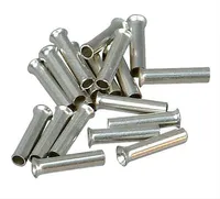 Kopp Aderendhülsen Kabelschuhe 1 mm² 6 mm lang 100 Stück unisoliert verzinnt