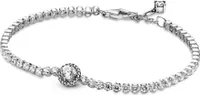 PANDORA Tennisarmband aus 925er Silber mit Zirkonia