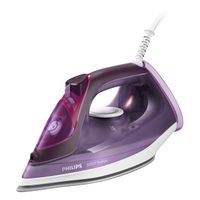 Philips Bügeleisen 3000 Series mit Keramikbügelsohle, 40 g/min konstanter Dampf, 2600 W, Violett (DST3041/30)