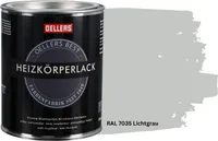 OELLERS Premium Heizkörperlack 1L RAL 7035 Lichtgrau Heizungsfarbe Heizungslack Heizkörperfarbe