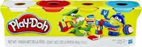 Play-Doh 4er Pack Grundfarben blau, gelb, rot, weiß