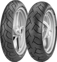 Paar Motorradreifen Pirelli 120/70-17 (58W) + 160/60-17 (69W) Diablo