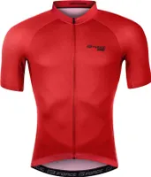 Force Pure pánsky dres krátky červený veľkosť L 9001185-L