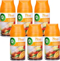 6x Air Wick Freshmatic Sweet Mandarin 250ml náplň | Osvěžovač vzduchu do místnosti s vůní šťavnatých mandarinek