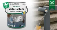 Jaeger 345 Aqua Metallschutzlack weiß 2,5L
