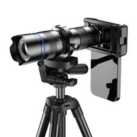 INF 20-40X HD-Teleobjektiv für den Außenbereich Schwarz