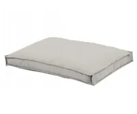 Wasserabweisende Loungepolster für Palettenmöbel – Sitzauflagen mit robustem Oxford-Gewebe 500D - Silber 40X40x5cm, 1 Stück Sitzkissen