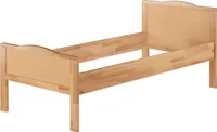 Seniorenbett Buche natur extra hoch 100x200 Massivholz-Bettgestell Zubehör wählbar V-60.70-10ohne Zubehör