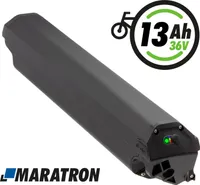 Maratron Semi-Intube Akku - 36V 13Ah (468Wh) - für Telefunken M920, XC920, CX921, Zündapp Z801, Fitifito FT26 u.v.m.