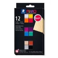 Staedtler FIMO Prof. sada 12 farieb 25g Basic - 1 ks