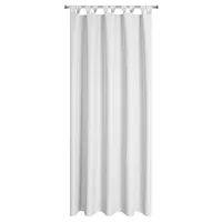 Eurofirany Zasłona ogrodowa pętelkowa wodoodporna biała 240 cm x 155 cm