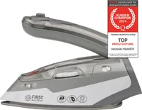 TZS First Austria Reisedampfbügeleisen, Klappbar, 750g, Vertikaldampfbügeln, 110V/240V, Temperatureinstellung, inkl. Zubehörset, Keramiksohle