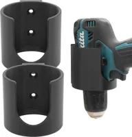2x Wandhalter Akkuschrauber für Bosch Makita Einhell Milwaukee Parkside Universal Akku