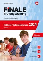 FiNALE - Prüfungstraining Mittlerer Schulabschluss Nordrhein-Westfalen: Englisch 2024 Arbeitsbuch mit Lösungsheft und Audio-Dateien