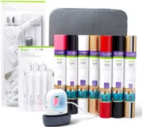 Cricut EasyPress Mini, Zen Blue + Everything Iron -On Bundle, Modrá, Biela, 3,58 kg, 187 mm, 248 mm, 273 mm, 195 mm