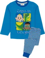 Cocomelon - Schlafanzug für Jungen  Langärmlig NS6979 (104) (Blau)