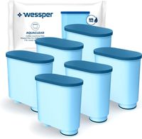 Wessper Wasserfilter kompatibel mit Philips AquaClean CA6903/10 CA6903/22 CA6903 Kalkfilter, Aqua Clean Filterpatrone für Saeco und Philips 6er-pack