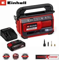 Einhell Akku-Kompressor Pressito 18/25 Solo 18V mit Akku 2,5 Ah + Ladegerät
