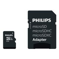 Philips Micro-SDHC-Card 8GB  Class 10, UHS-I U1, incl. Adapter