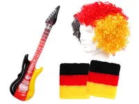 Vuvuzela Horn Tasche Fan-Trompete Fußball versch. Länderfarben -  Gesamtlänge ca. 55cm-4teilig Deutschland : : Sport & Freizeit