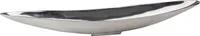 Gilde Schale, "Giant", Aluminium, silberfarben, VE 1, L. 18 cm, B. 131 cm, H. 12 cm 67509