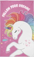 Ręcznik, ręcznik kąpielowy, ręcznik dziecięcy wykonany z bawełny 30x50cm Unicorn 20