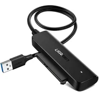 Ugreen adapter przejściówka dysku HDD SSD 2,5'' SATA III 3.0 - USB 3.2 Gen 1 (USB 5 Gbps) czarny (70609 CM321)