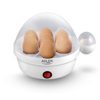Adler Eierkocher AD 4459 450 W, Weiß, Eierkapazität 7