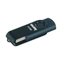 Hama USB-Stick Rotate, USB 3.0, 256GB, 90MB/s, Petrolblau Hama
