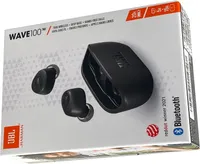Sluchátka JBL Wave 100 TWS True Wireless Stereo (TWS) in Ear Music Bluetooth Black