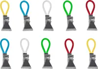 10 HANDTUCHCLIPS mit Öse Clips Handtuchaufhänger Handtuchhalter Aufhängeclips Handtuchklammern Aufhängeclips Aufhänger Geschirrtuch Handtuch Halter 15