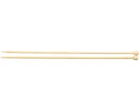 Sticknadeln Bambus 35 cm 6 mm