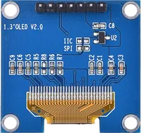 OLED, OLED displej, OLED displej modul, OLED modul, SSH1106, OLED 128 x 64, 1.3 OLED