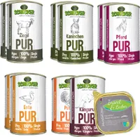 Dogreform Pur 11-er sensitiv 10 x 410g Dosen + 1 x 200 g Hundefutter ideal zum BARFen