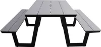 Picknicktisch | Coffee Bay | Grau | Aluminium & Polywood