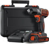 Black & Decker ASD18K Akku Bohrschrauber Akkuschrauber 18V + Koffer
