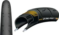 Continental 0101109 Grand Prix Road-Reifen, 28-622 (28', 700x28C), faltbar, schwarz/schwarz