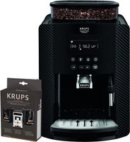 Krups Kaffeevollautomat Quattro Force EA817K Espresso Display plus Reinigungs-/Pflegeset