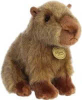 Aurora, 26385, MiYoni Wasserschwein, 23cm, Eco-Friendly Plüschtier, Braun