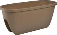 Balconia Ovi Blumentopf 60cm, graubraun
